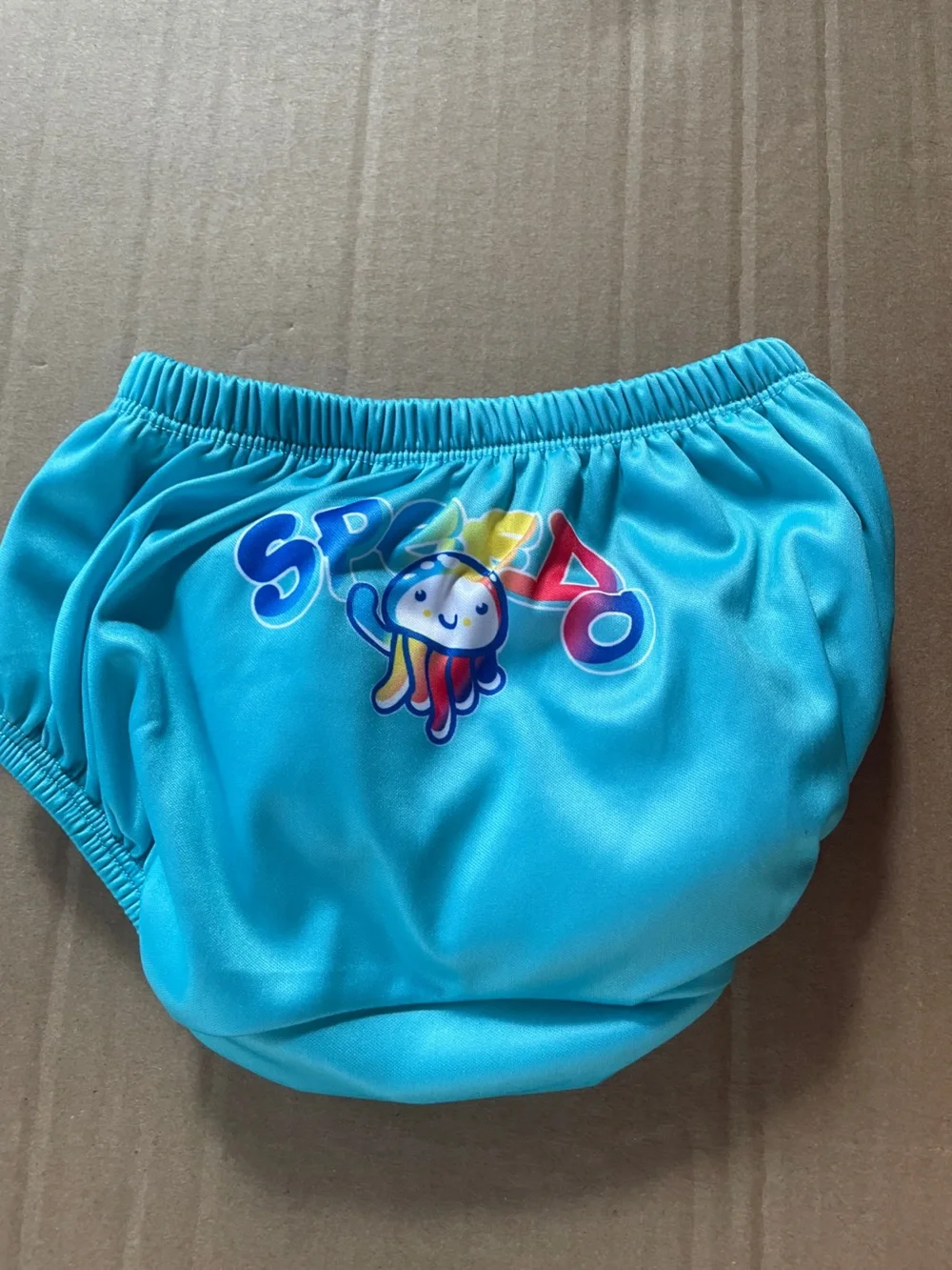 Speedo reusable swim diaper large teal